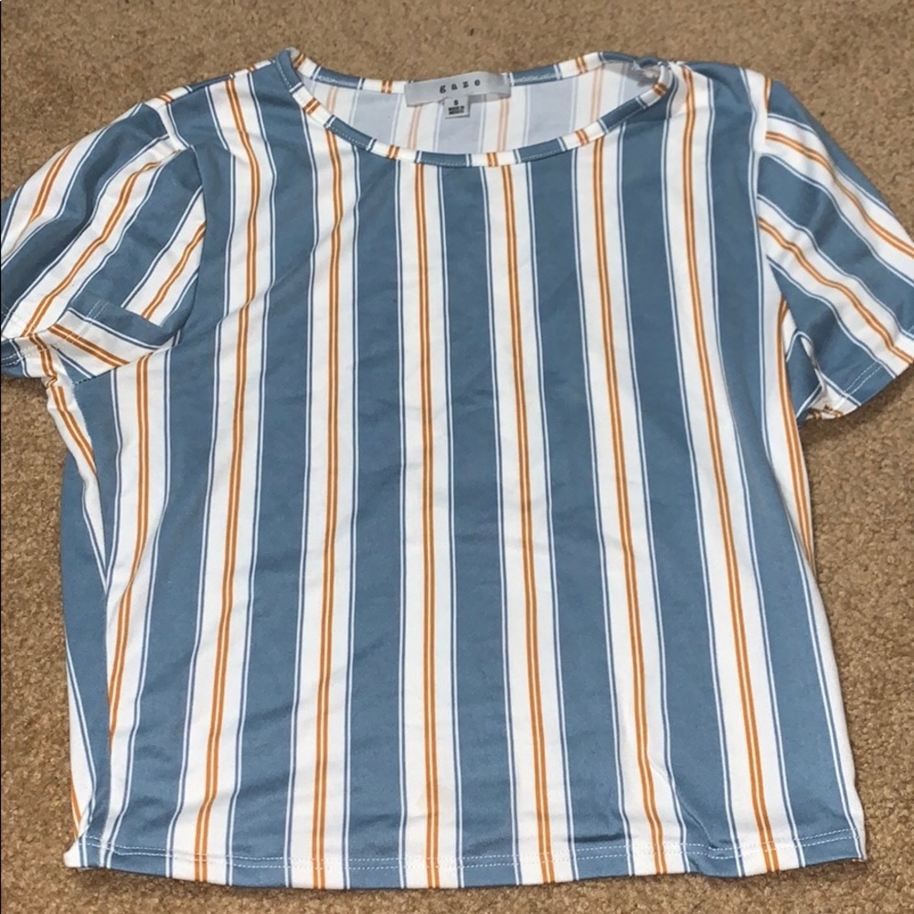 striped t shirt